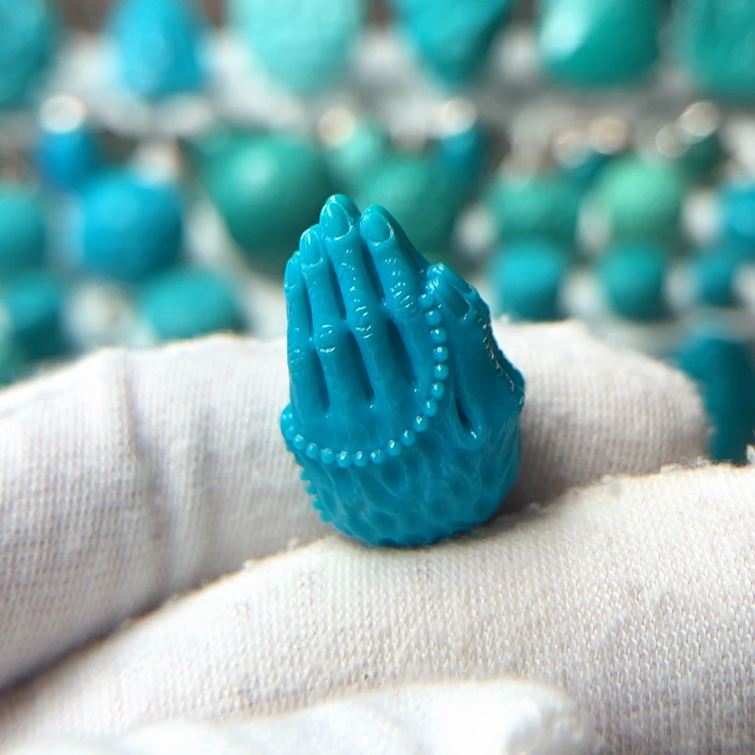 绿松石未镶嵌配饰