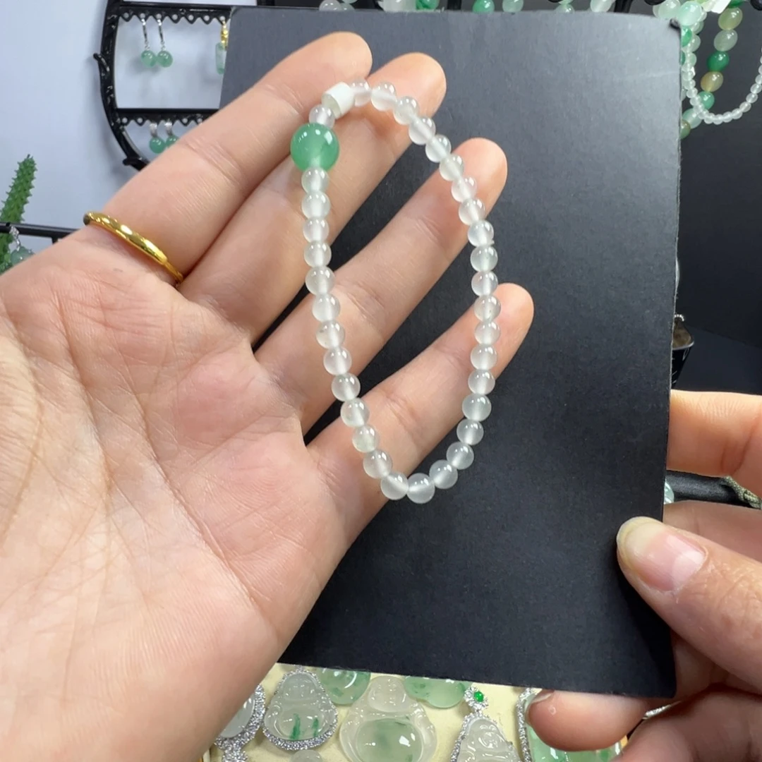 石英质玉未镶嵌手串