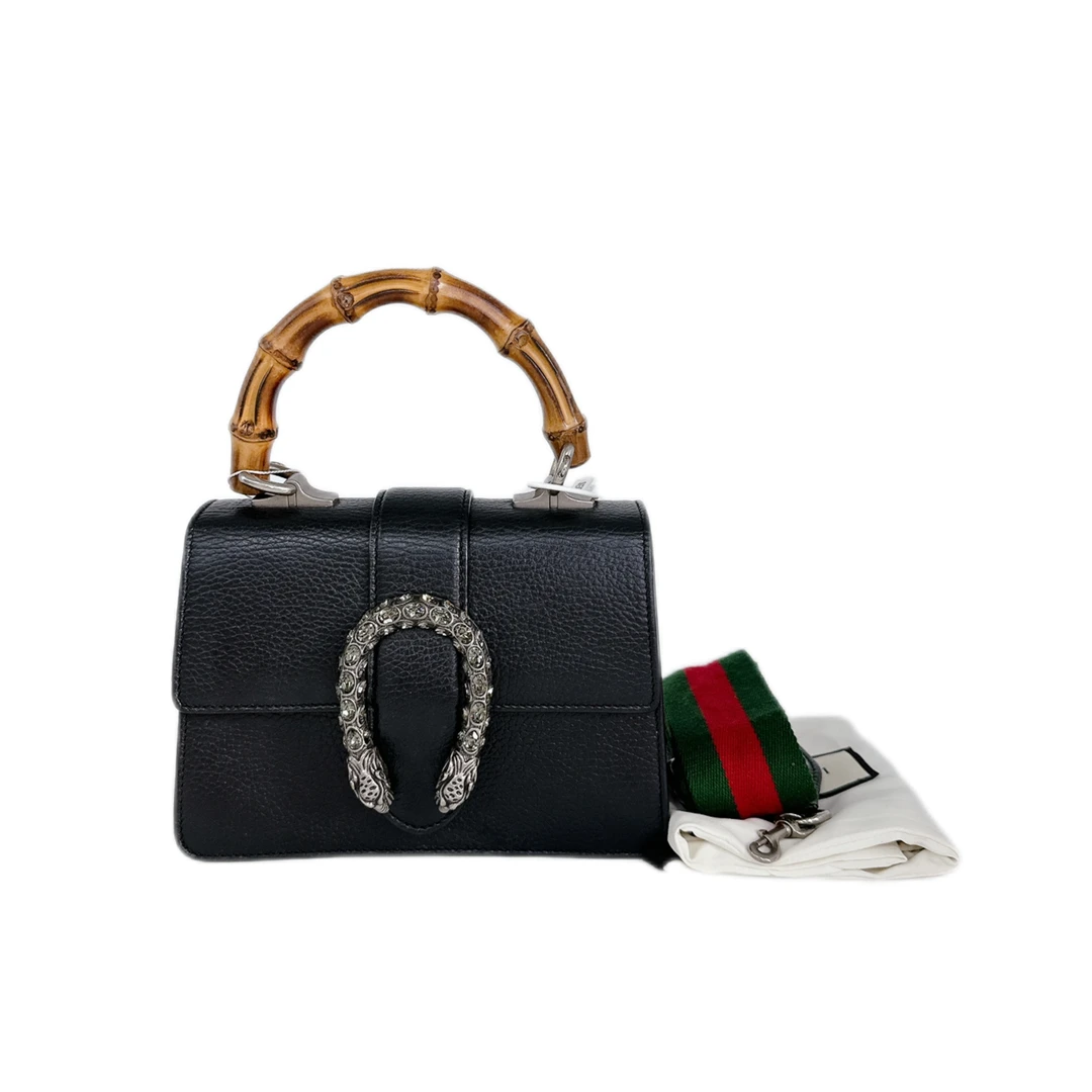 95新 GUCCI/古驰  安洁利严选竹节包/0011299