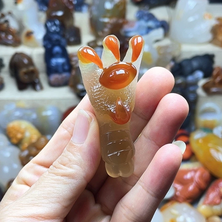 江***。玛瑙/玉髓饰品未镶嵌
