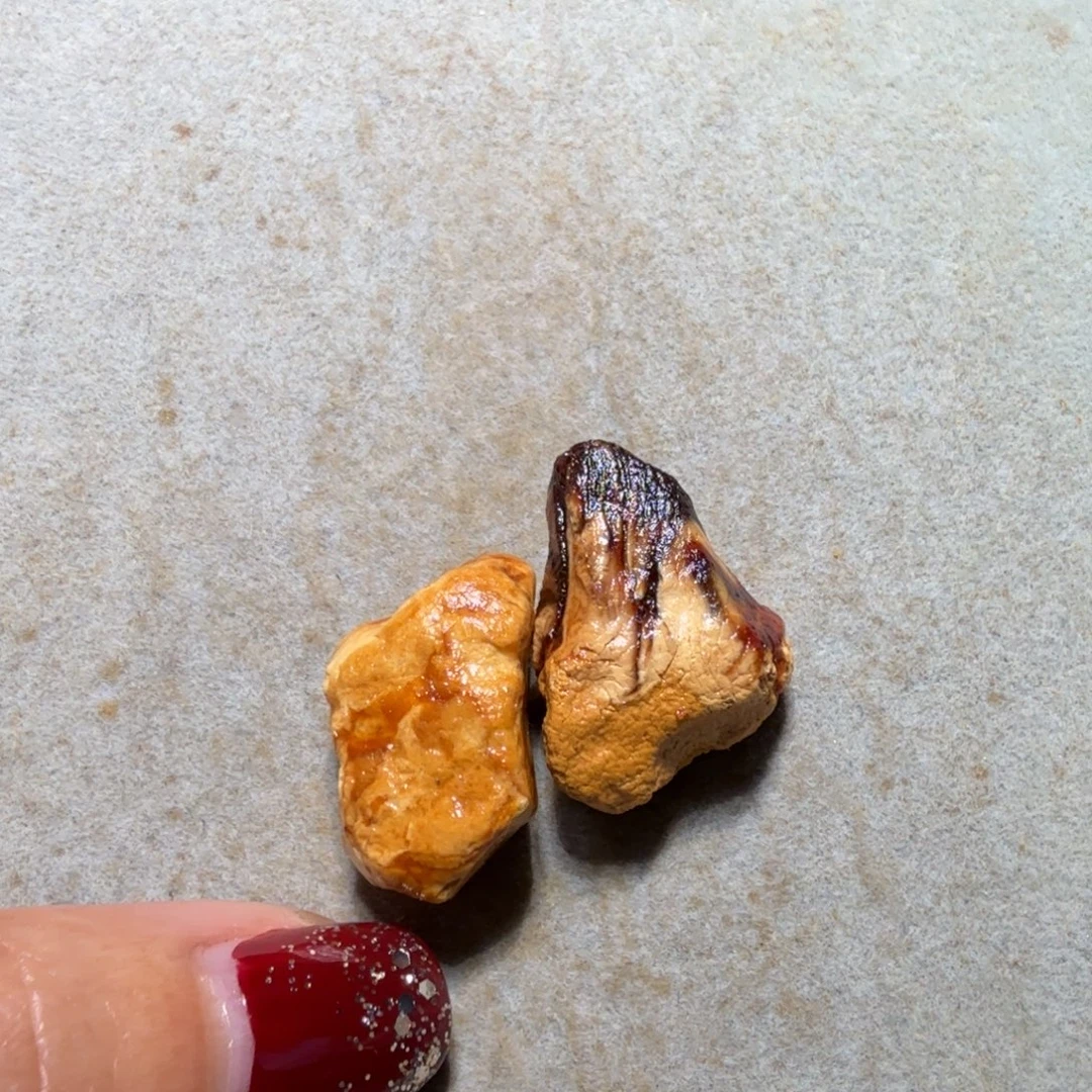 下***的定制琥珀未镶嵌专拍