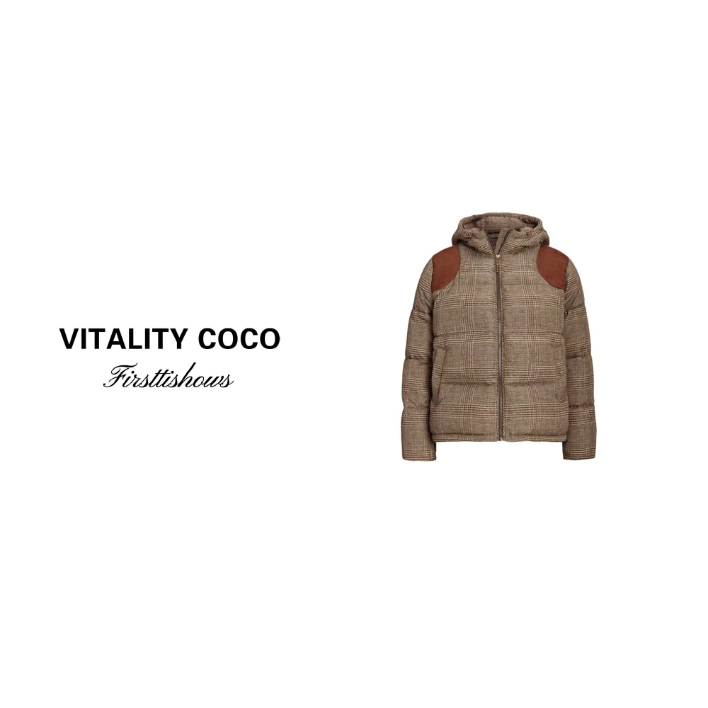 「VITALITY COCO」“老钱风”复古格子时尚轻薄外套-706
