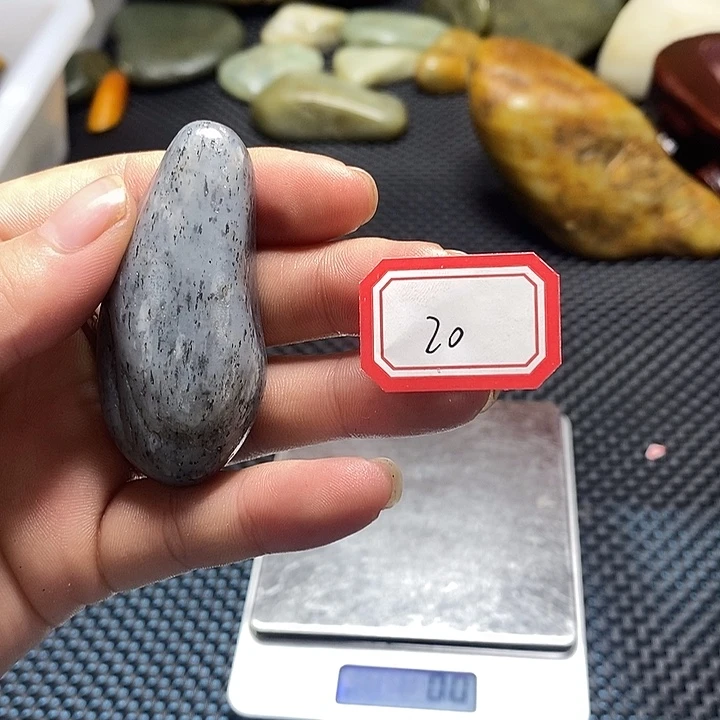 和田玉未镶嵌挂件20