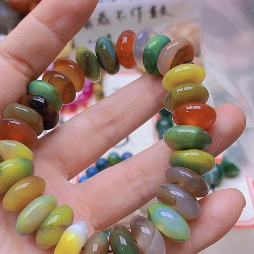 【闪购商品】未镶嵌玛瑙/玉髓珠宝半成品健**福