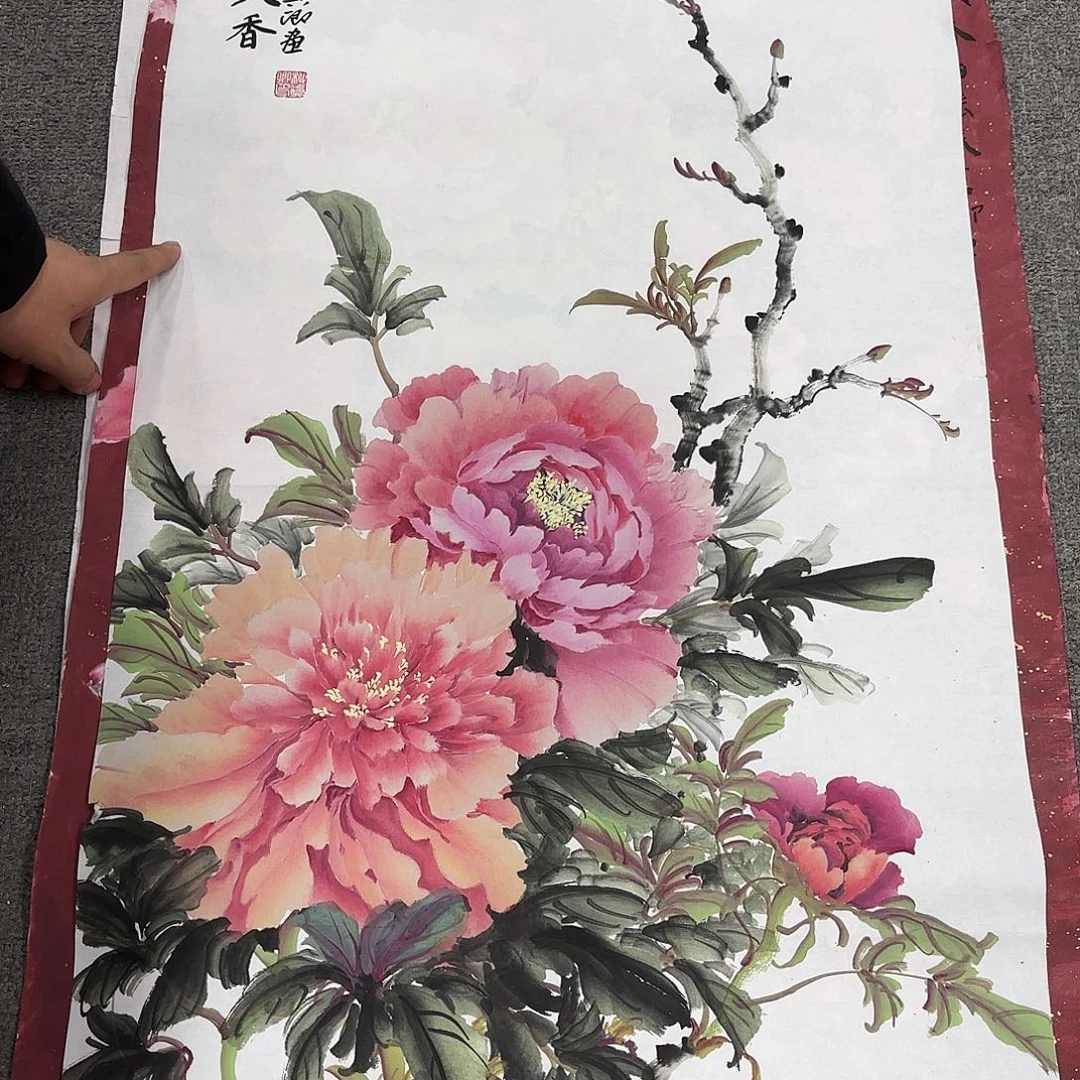 国画国画作品多次入选国内外