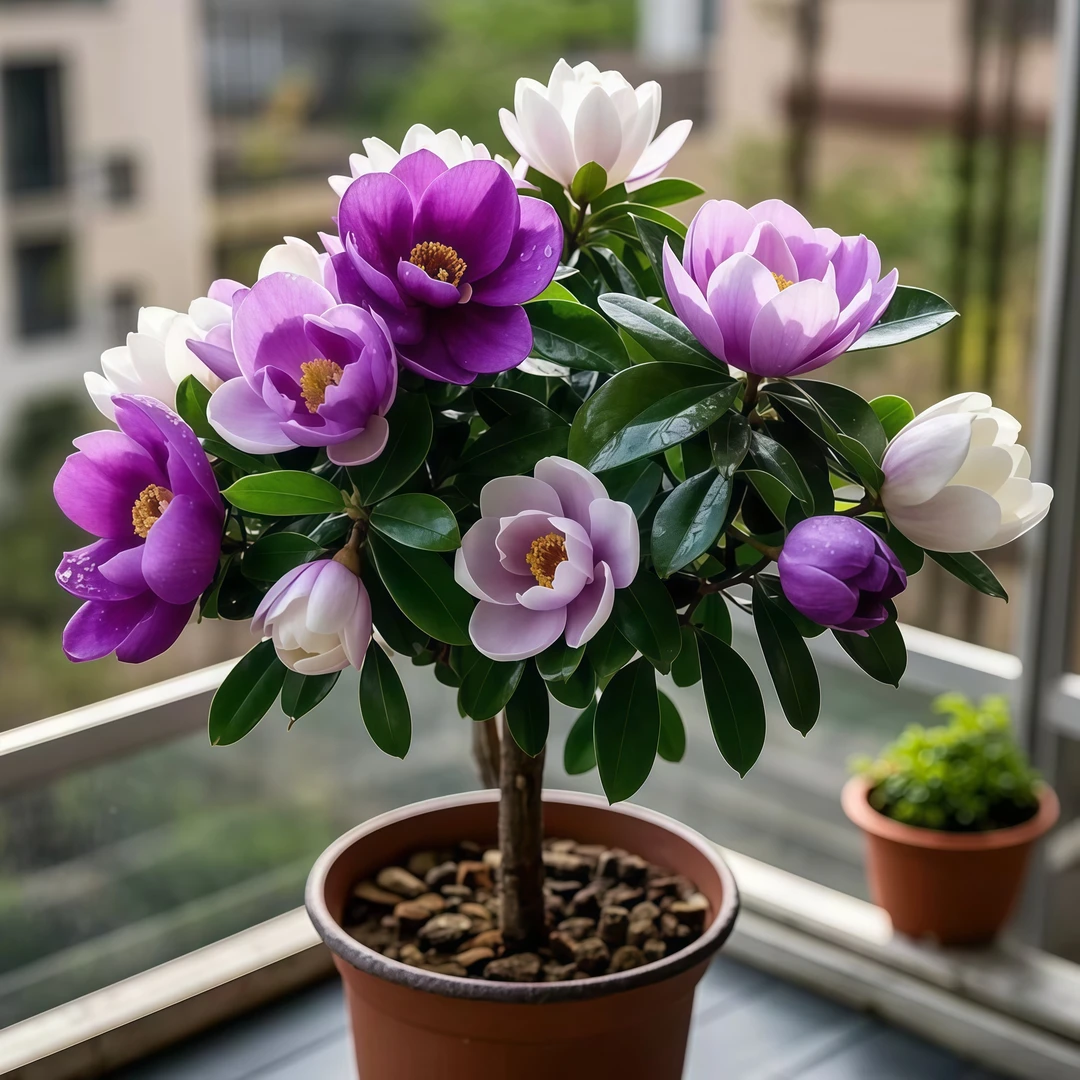 【四季好养】含笑花苗浓香重瓣室内阳台花卉四季常青绿植含笑花盆栽