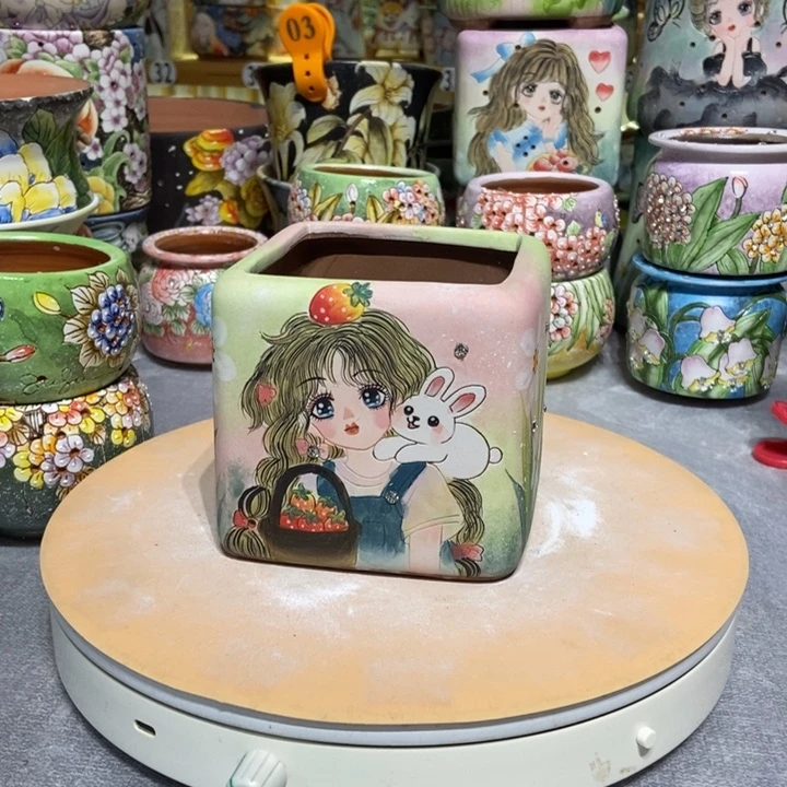 景德镇艺术手绘作品