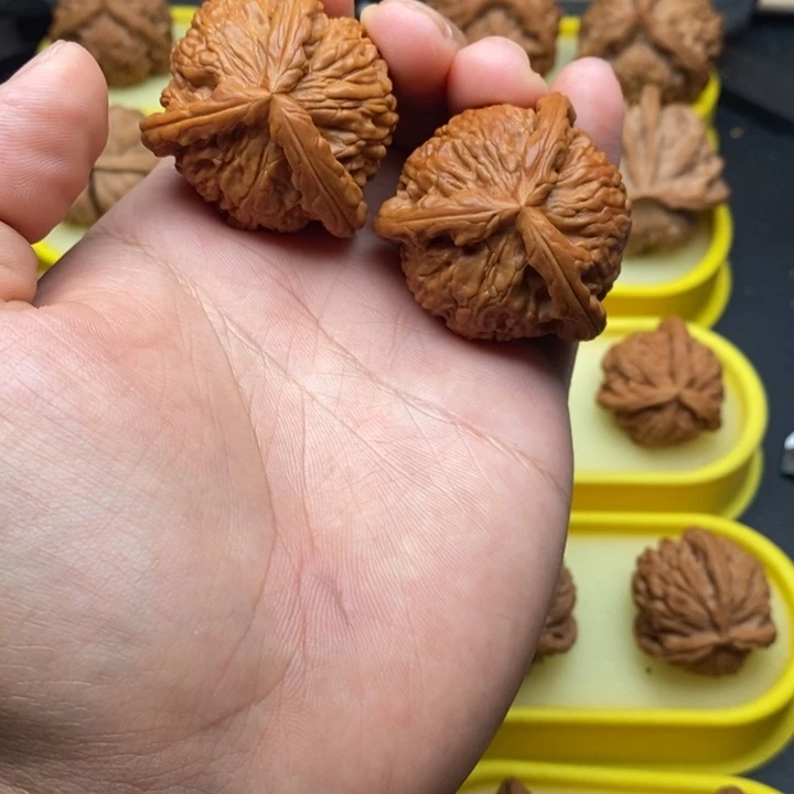 把件文玩核桃康**材43白奔