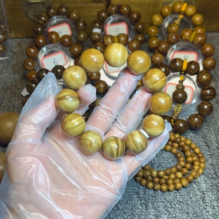 手串/手链楠木（金丝楠）枯木老料水波2.0