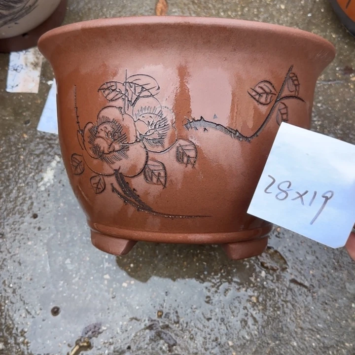 紫砂花盆特价商品