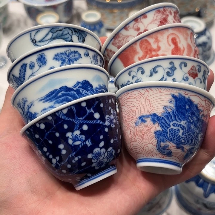 景德镇陶瓷杯子的话