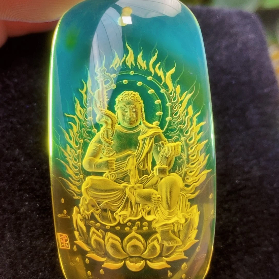 【闪购商品】金珀吊坠(不含链)未镶嵌