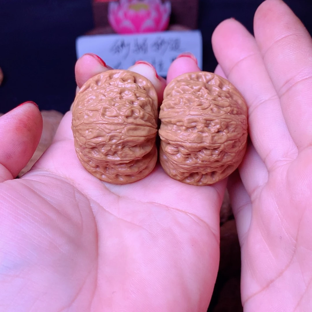 【闪购商品】文玩核桃把件ঞ*羽铁锤39修