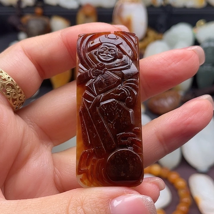 风***淡和田玉未镶嵌颈饰