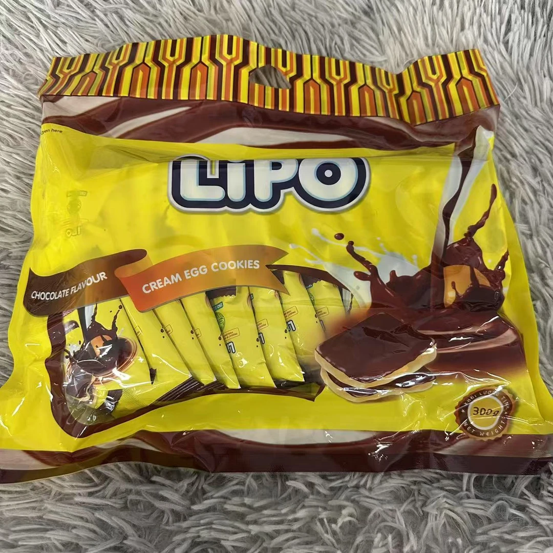 越南lipo面包干巧克力味300g