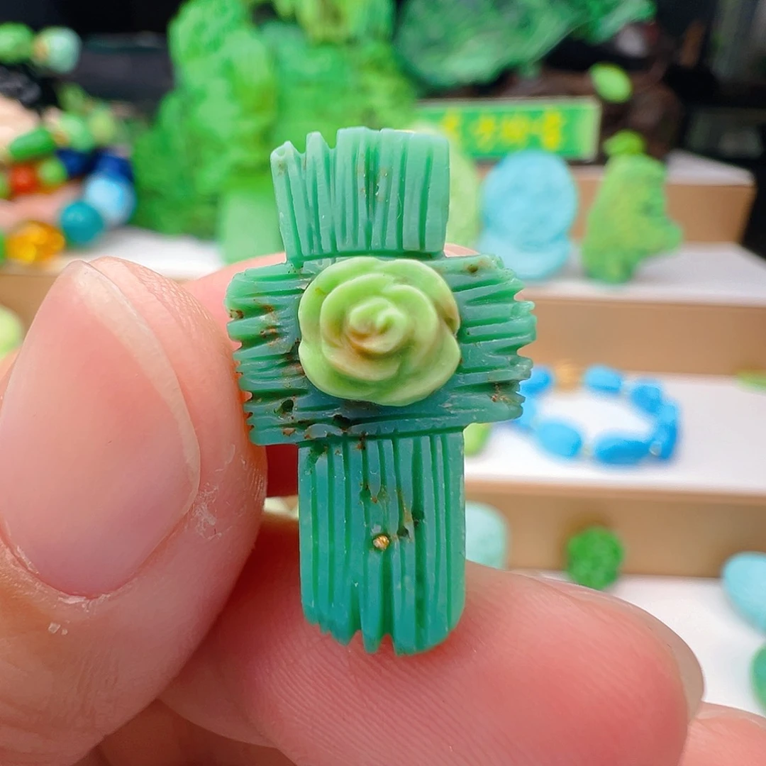 未镶嵌绿松石项链