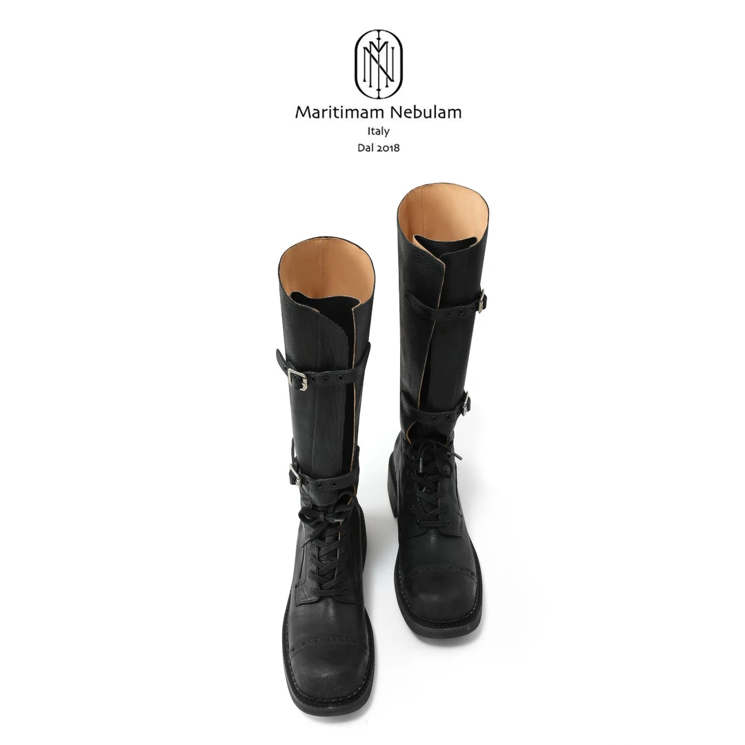 Maritimam Nebulam 牛皮长靴 PS126