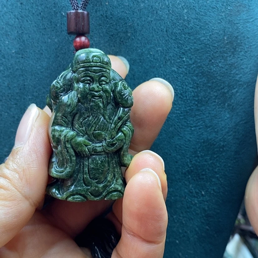 【闪购商品】蛇纹石玉未镶嵌吊坠