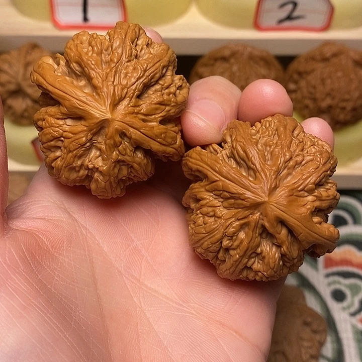 吊坠文玩核桃44球粗筋