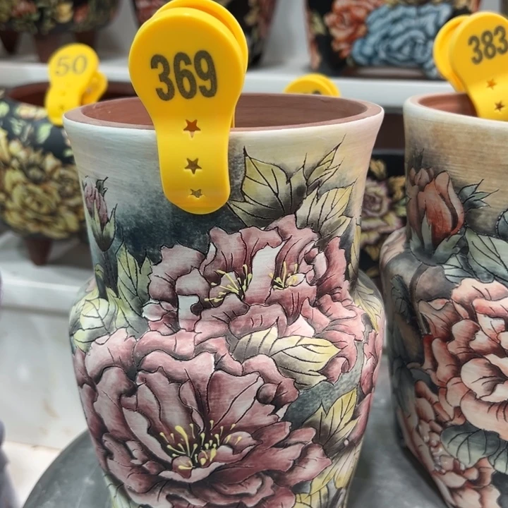 喜****花盆紫砂水晶花盆369