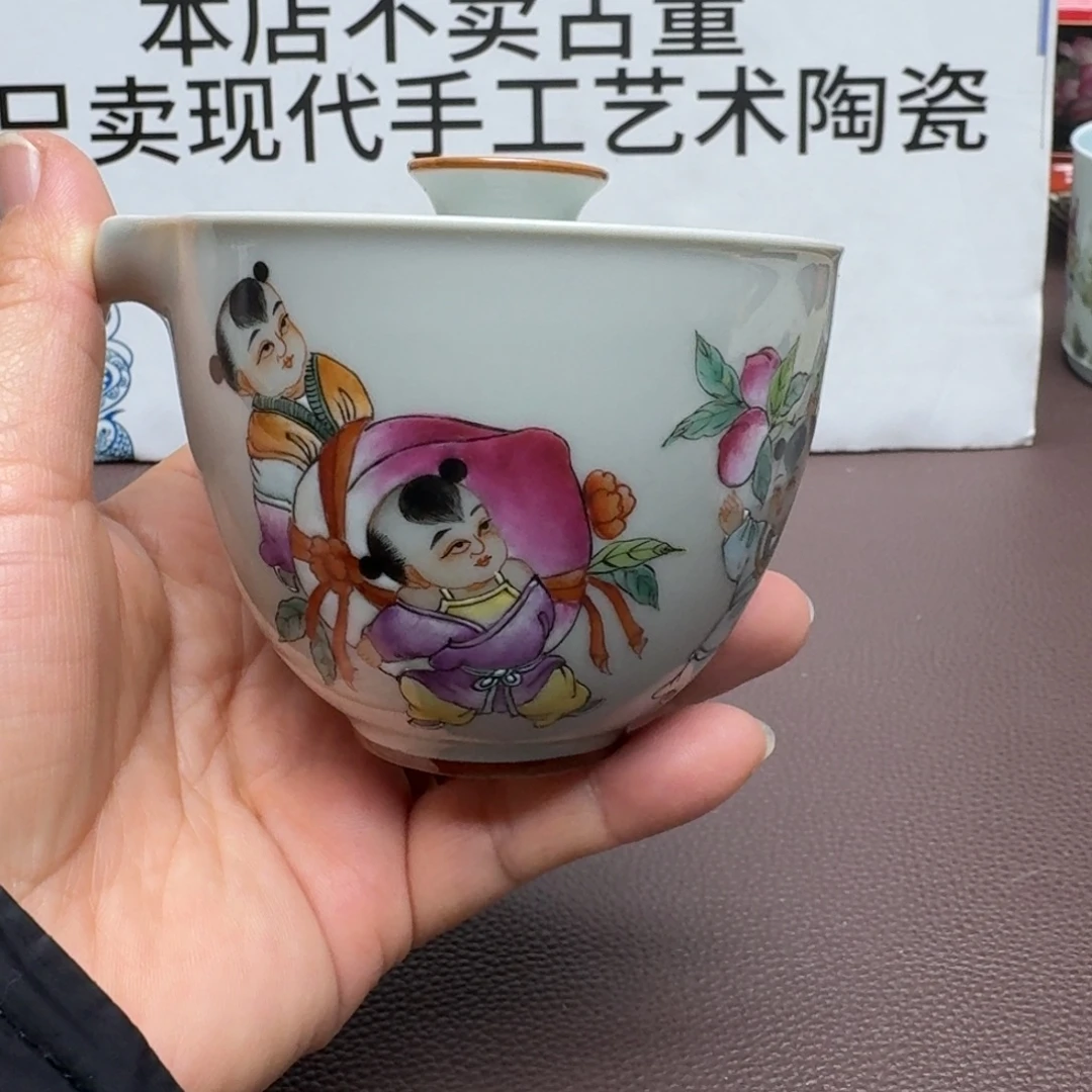 景德镇手工手绘展示