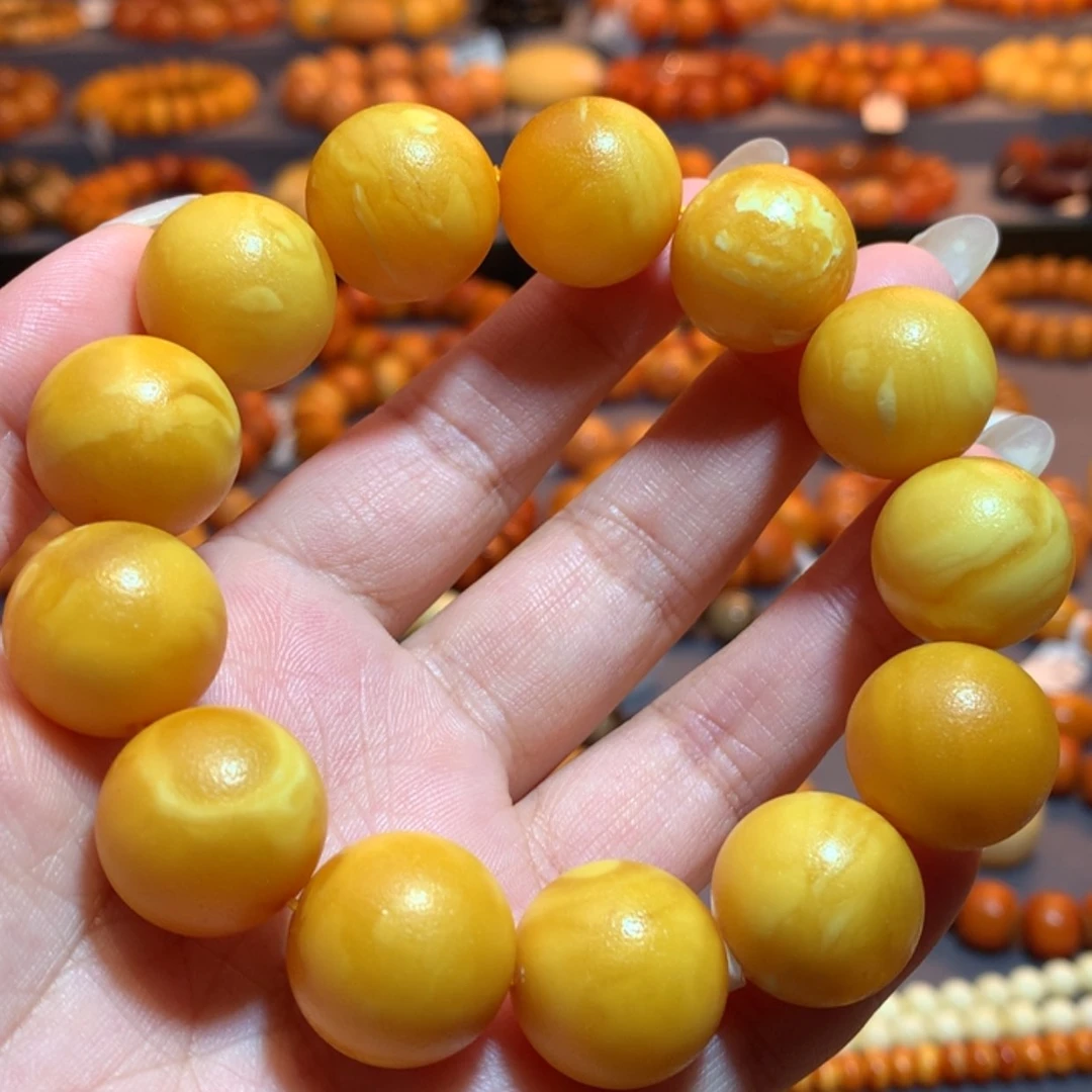 【闪购商品】手串蜜蜡未镶嵌蜜蜡手串