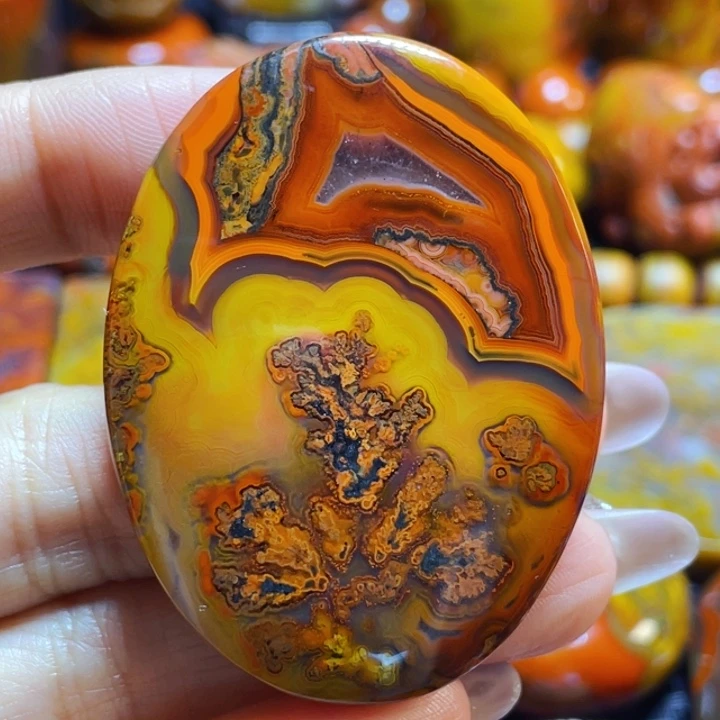 未镶嵌战国红吊坠玛瑙/玉髓