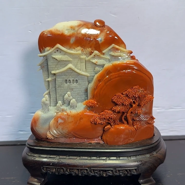 水***6寿山石寿山石摆件精品