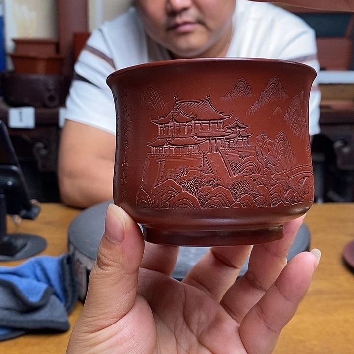 紫砂货号一只楼阁