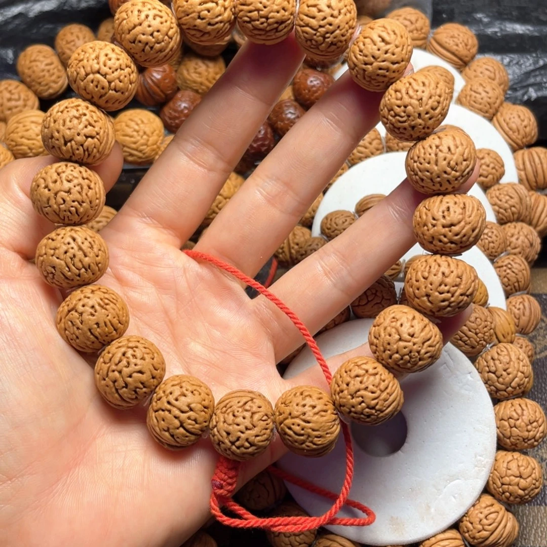 木质类桃核手串18+王者南瓜
