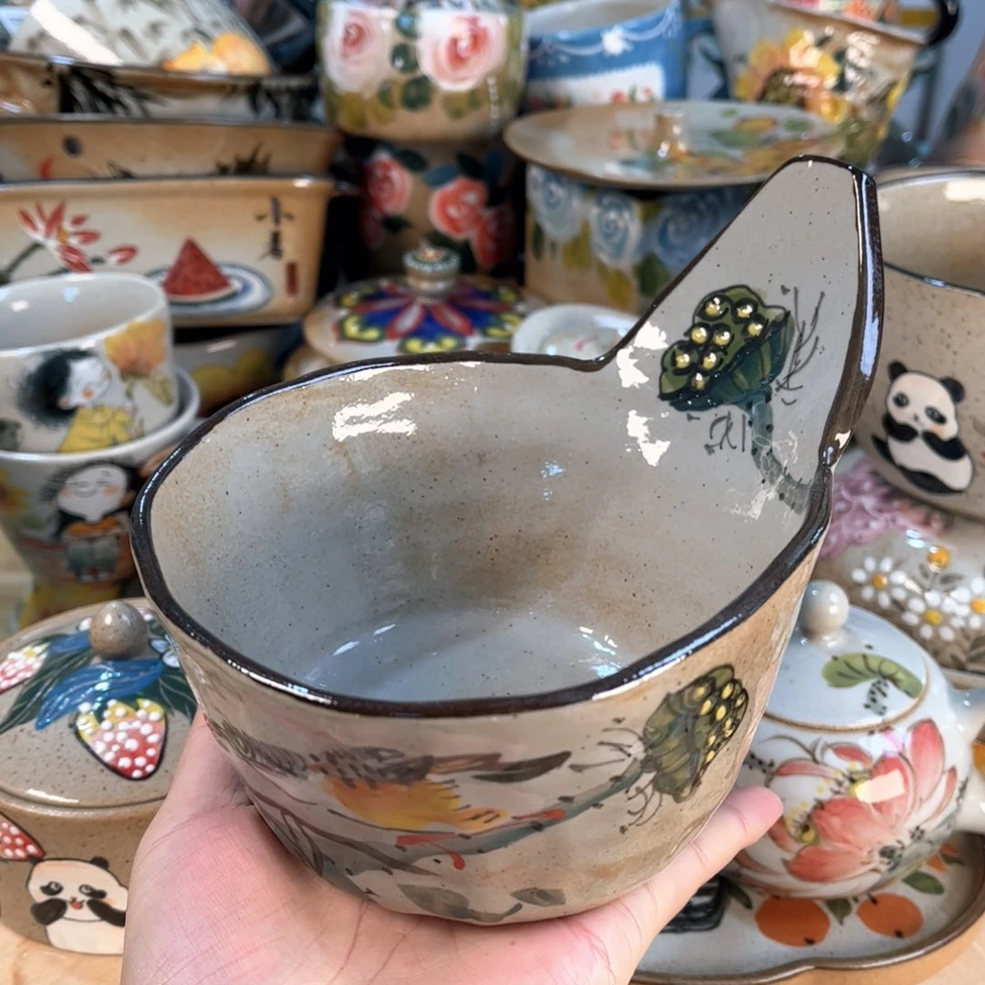 景德镇手工手绘杯