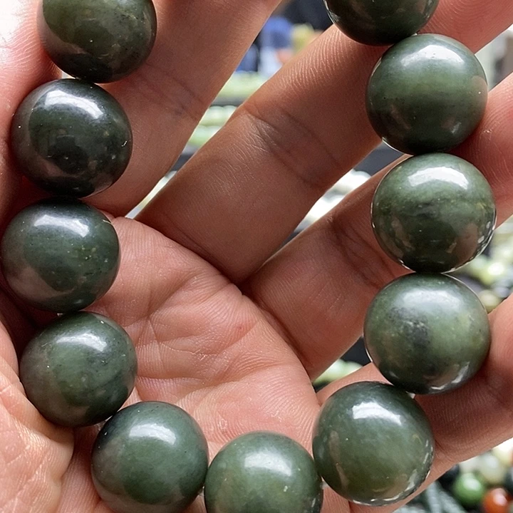 【闪购商品】和田玉手链未镶嵌和田玉18青花