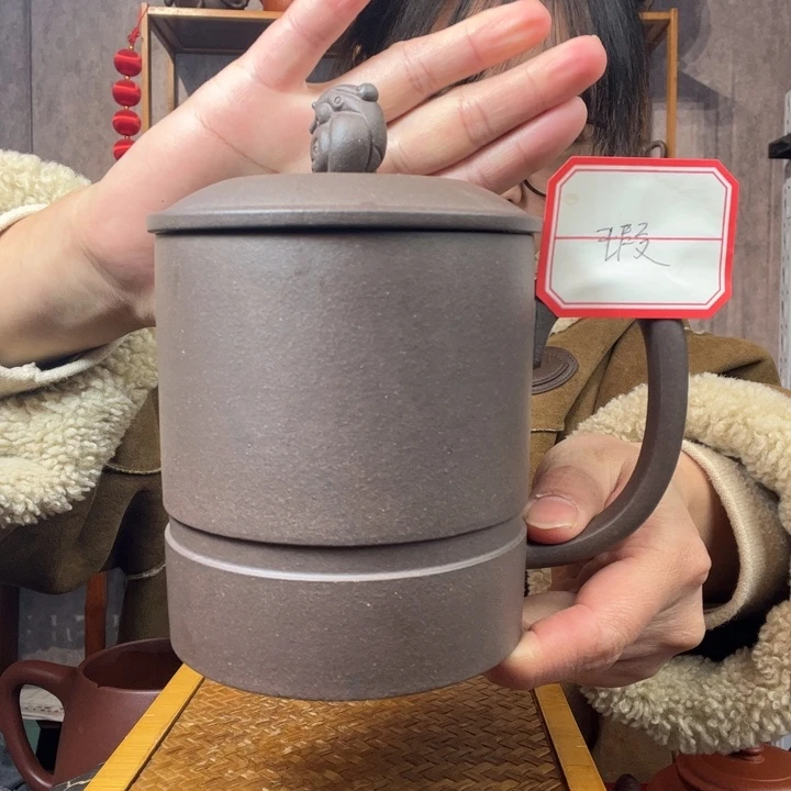 茶杯紫砂原矿紫砂杯