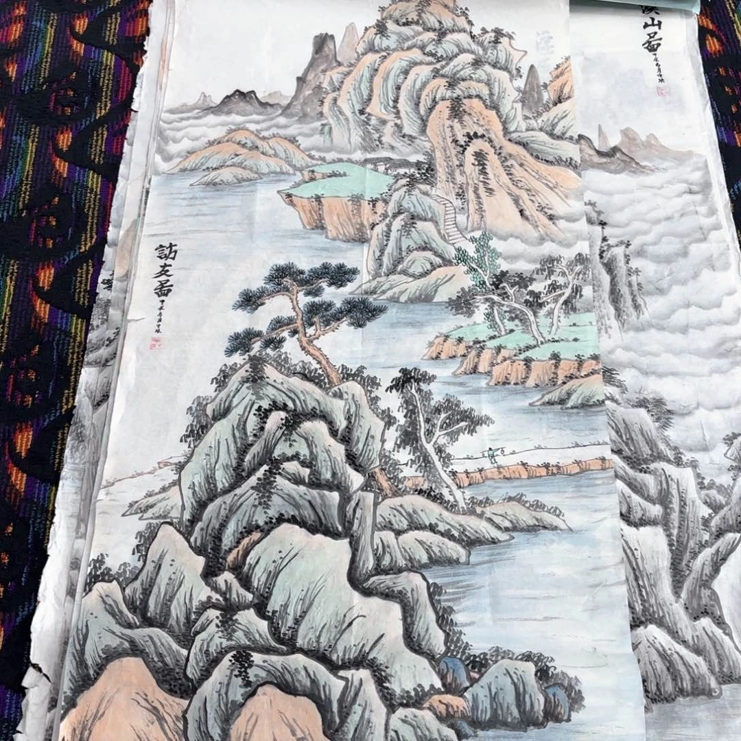 国画师中欣四尺童