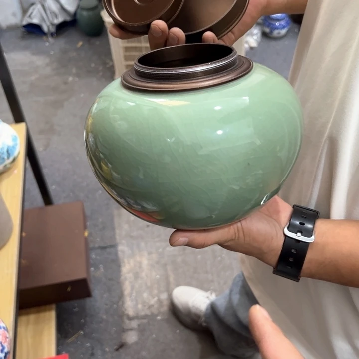 瑕疵福利品陶瓷茶叶罐