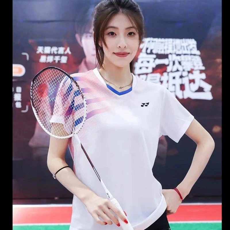 2025新款王小羽同款限定羽毛球服女套装春夏速干男比赛专业训练服