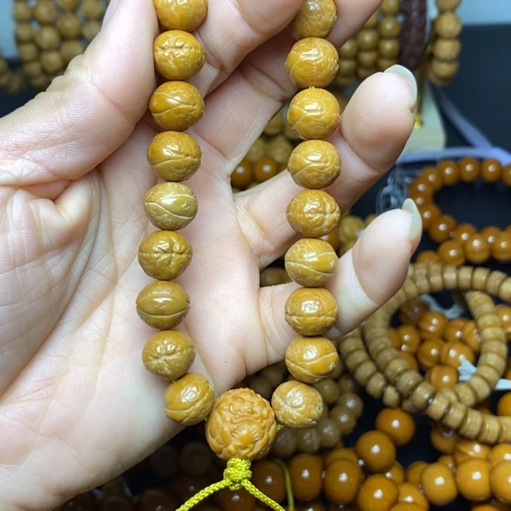 猴头核桃吊坠猴头