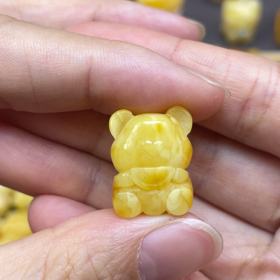 未镶嵌琥珀裸石蜜蜡