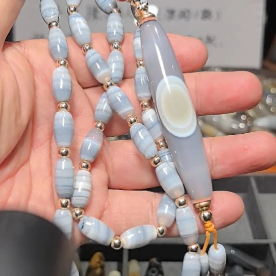 玛瑙/玉髓未镶嵌颈饰