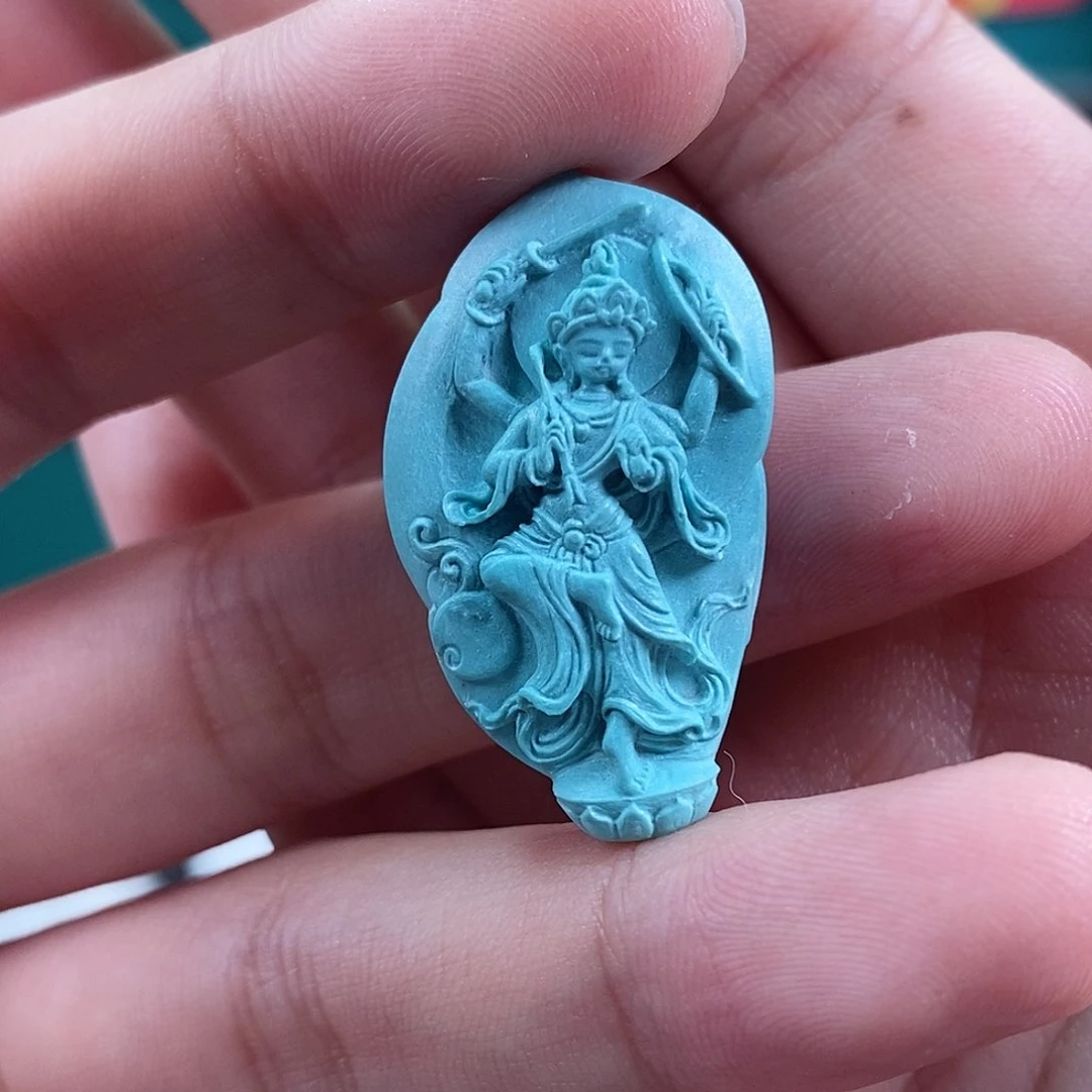 绿松石珠宝奇石未镶嵌