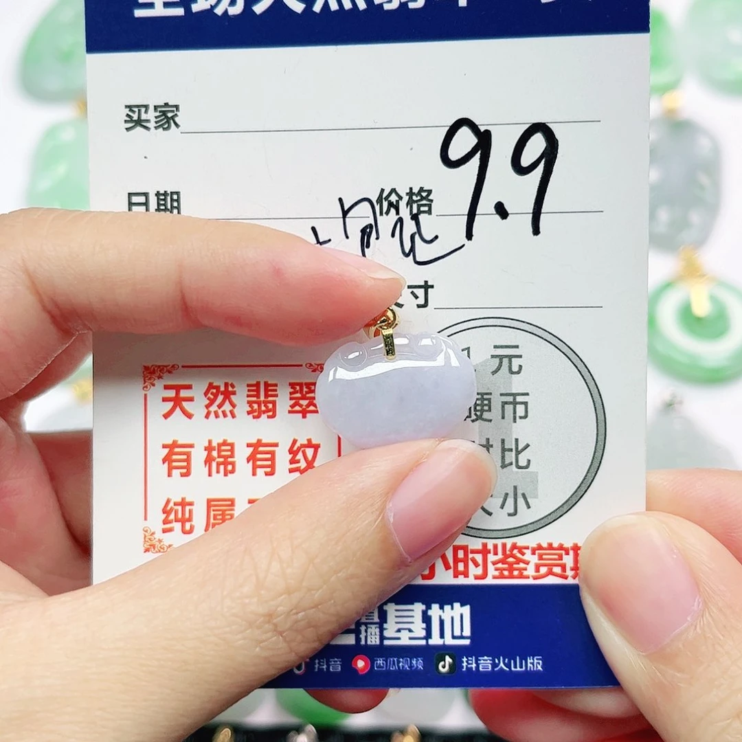 ℳ***°翡翠银S925镶嵌颈饰