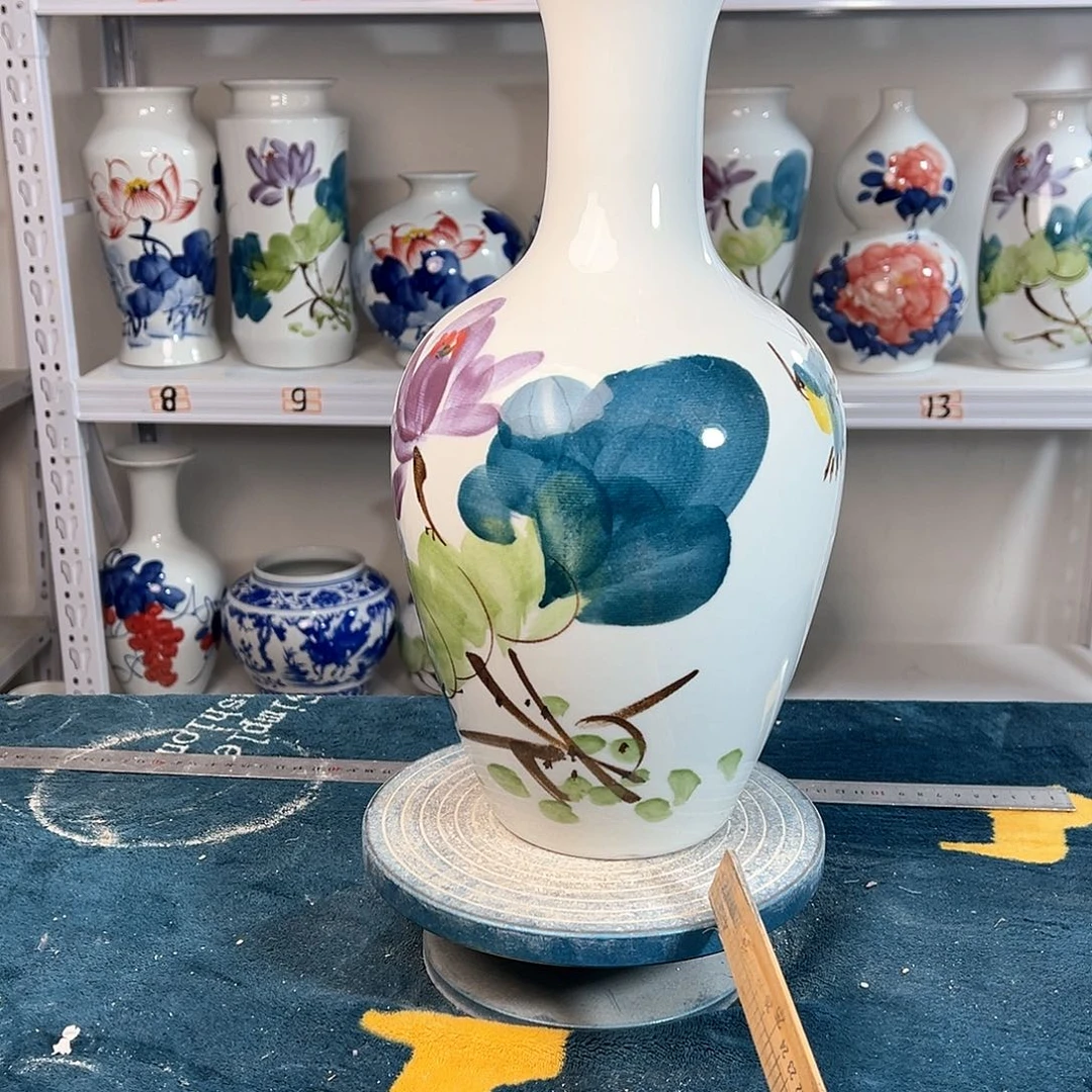 摆件景德镇陶瓷棒鸟