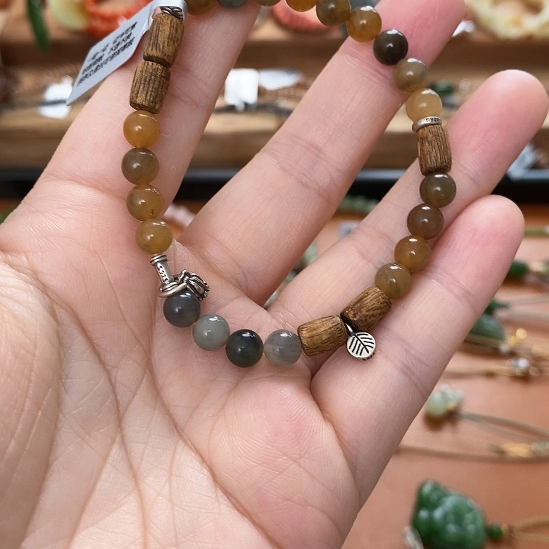 和田玉手链未镶嵌千**面