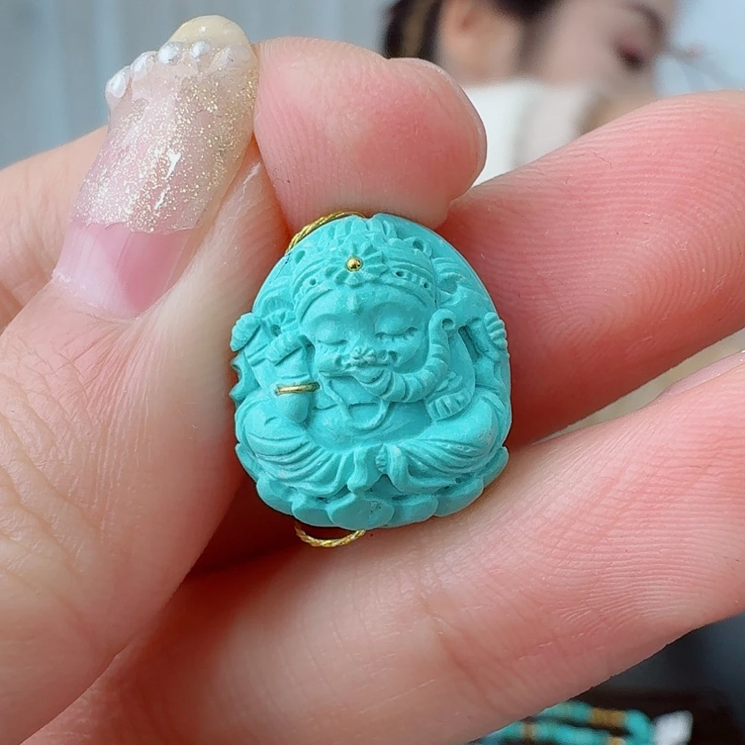 绿松石未镶嵌珠宝奇石