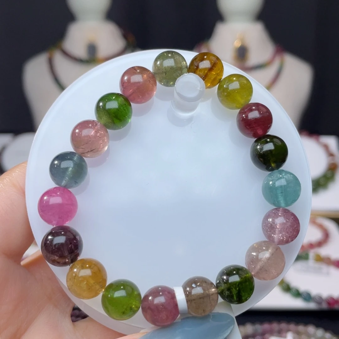 手串未镶嵌碧玺10mm+