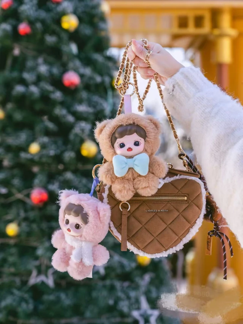 【拆盒】Zoraa妹妹绒绒小屋搪胶毛绒娃娃潮流玩具新品盲盒