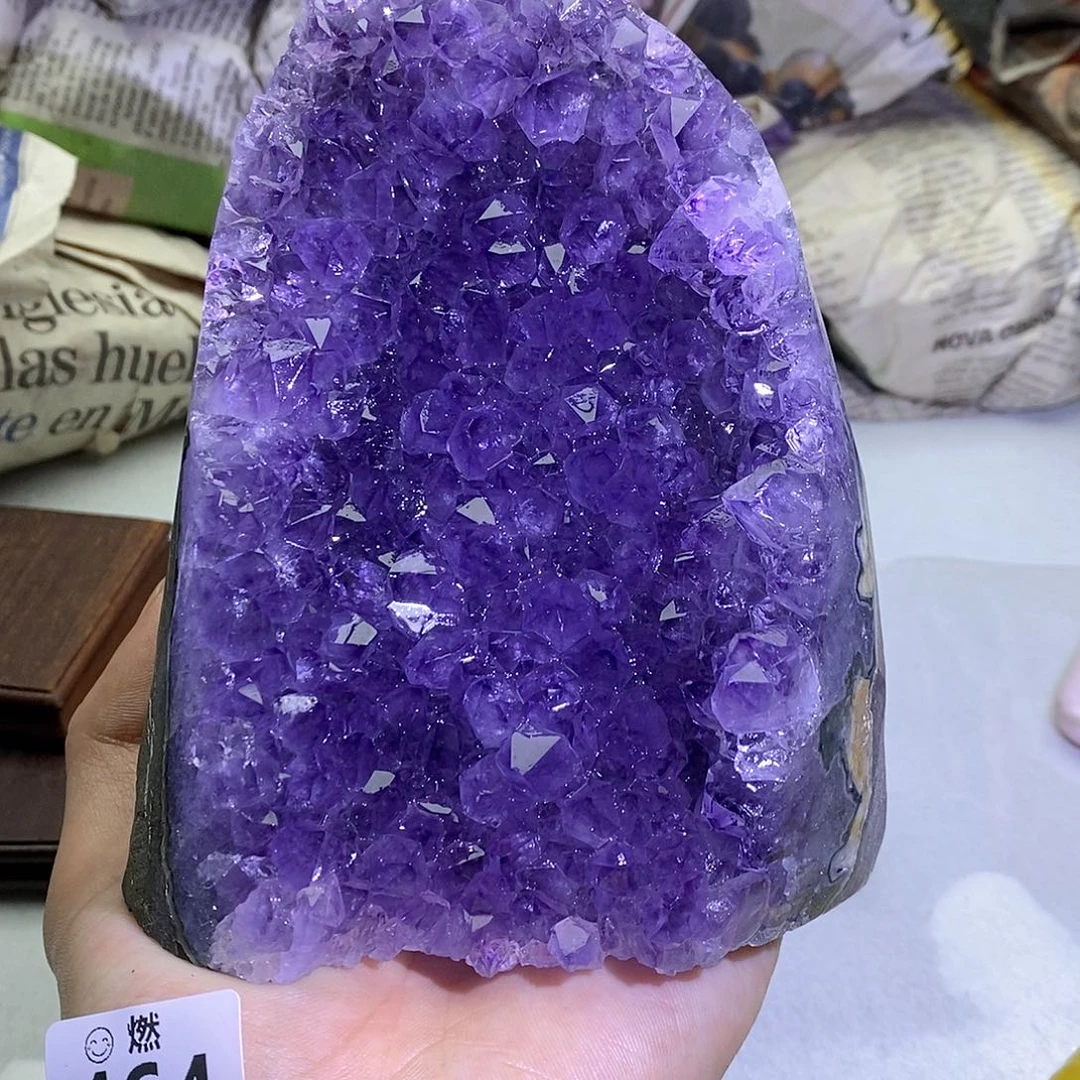 紫晶大型摆件（非配饰）未镶嵌一**水