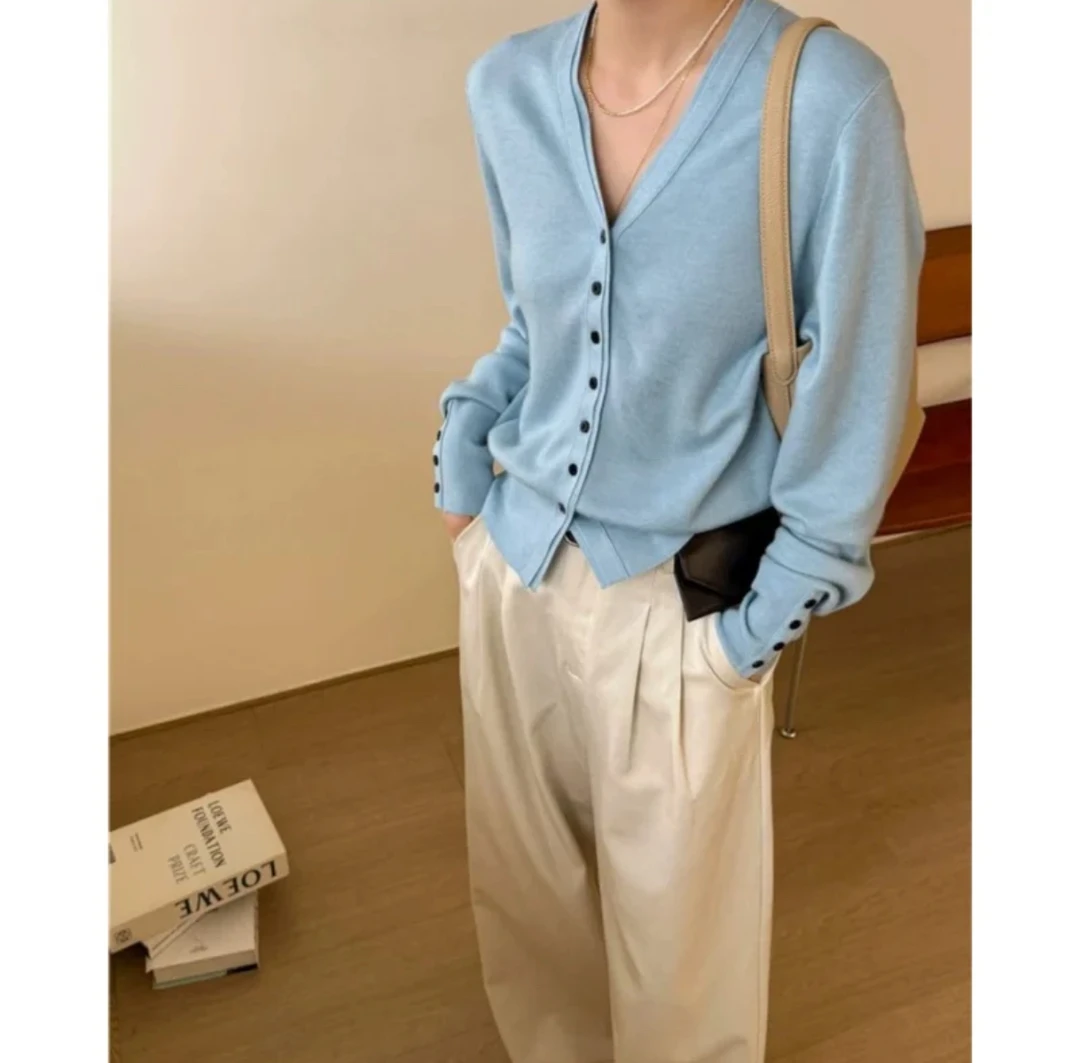 400-600清货羊毛衫短袖夏季长袖轻松女装桑蚕丝外套毛衣百搭时尚