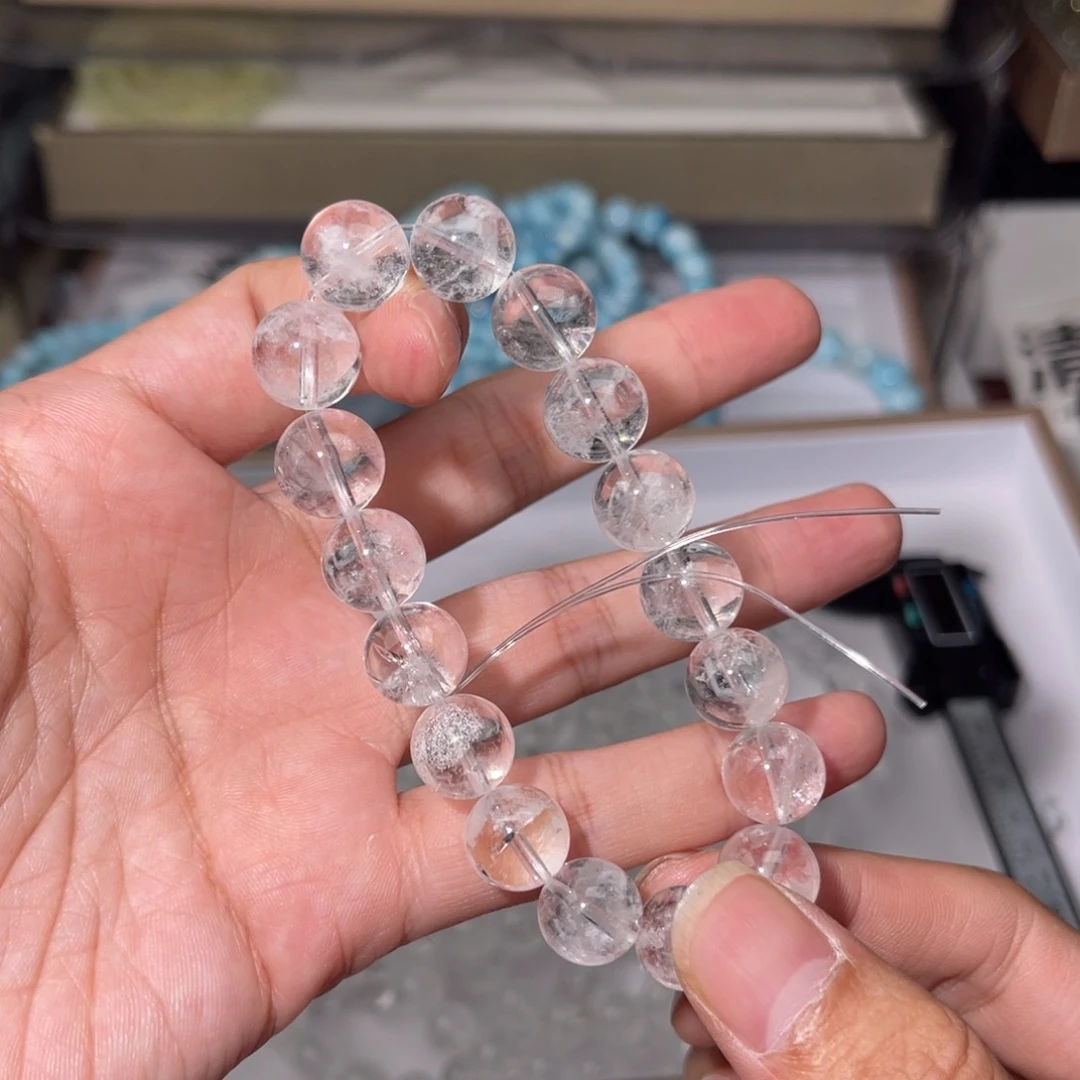 水晶手链未镶嵌白幽灵041