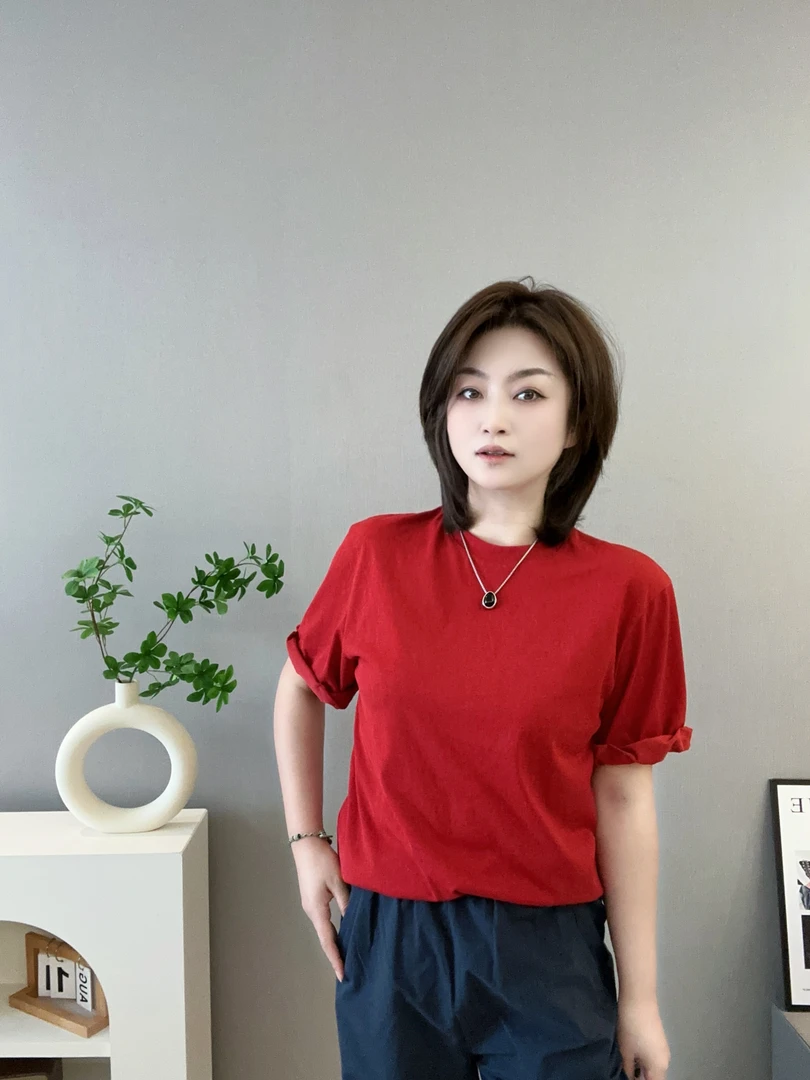 【美含推荐】泡菜系列贝加尔清晨短袖